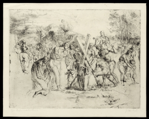 Ets van de Vlaamse etser Jules Van Ael kopen