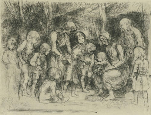 Grafisch kunstwerkje van Jules Van Ael