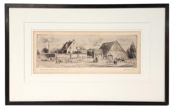 Ets Belgische etser Jules Van Ael