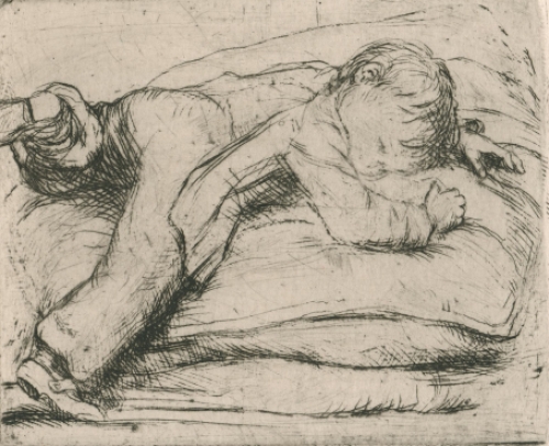 Pentekening van Jules Van Ael