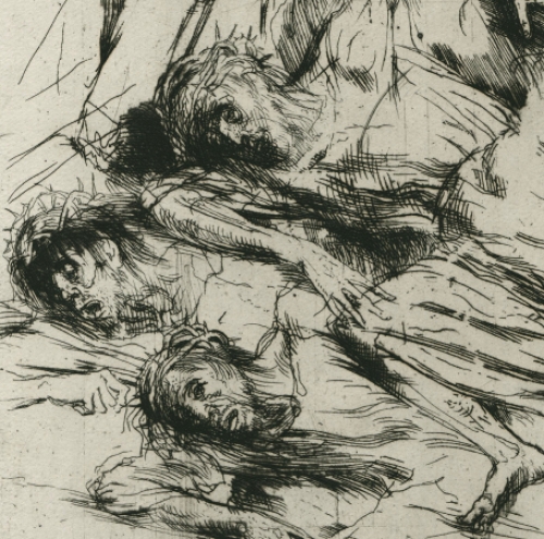 Val onder kruis 16/100