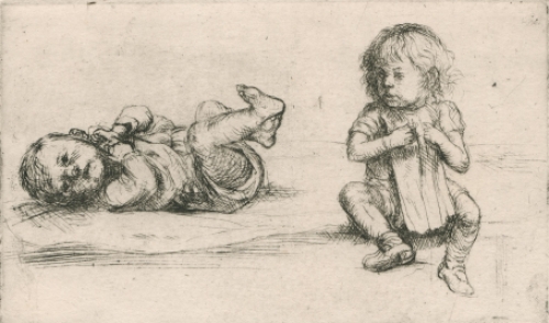 Pentekening van Jules Van Ael