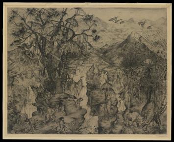 Ets  Belgische kunstenaar Jules Vanpaemel kopen