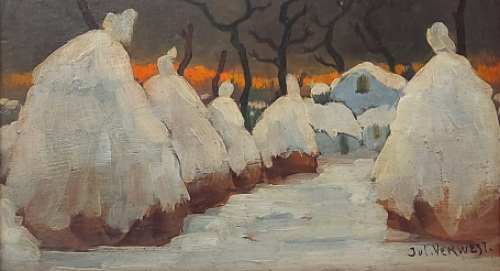 Schilderij van Jules Verwest kopen, een Belgische kunstenaar