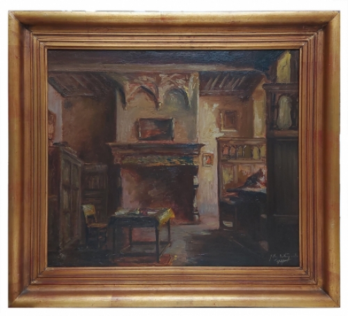 Schilderij van de kunstschilder Julien Van de Veegaete kopen