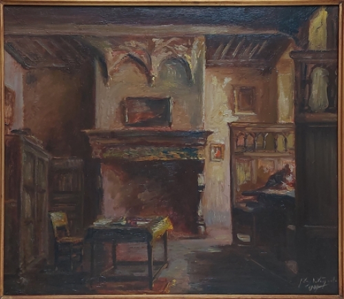 Belgische kunstschilder Julien Van de Veegaete