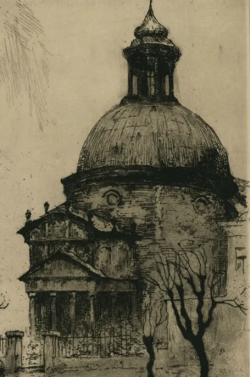 Brusselse ets van de Antwerpse kunstenaar Julien Célos kopen