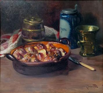 Olieverfschilderij van de Belgische kunstschilder Julien t’ Felt  kopen