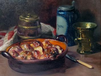 Kunstwerkje van de Belgische kunstschilder Julien t’ Felt