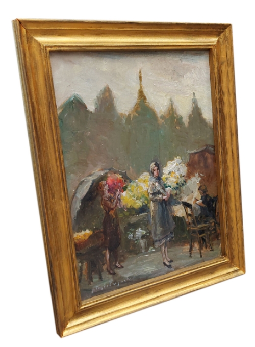 Bloemenmarkt van Julien Van De Veegaete