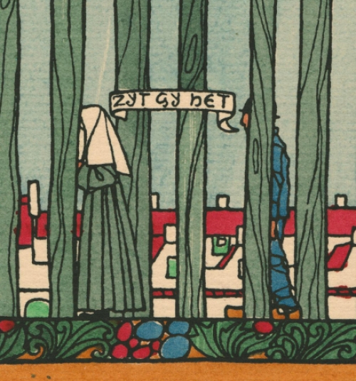 Gravure van de brugse kunstenaar Jules Fonteyne kopen