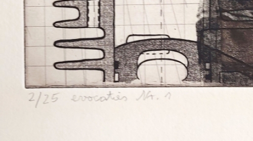 Jürgen Schneider met een kunstwerk