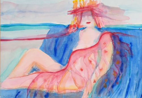 Schilderij door de nederlandse kunstenaar  Fontijn, Jurjen