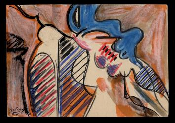 Kunstwerk van de Belgische kunstenaar Juul Claeys