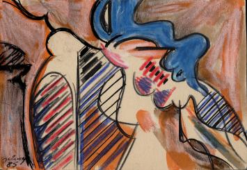 Tekening kopen van Juul Claeys, 1985