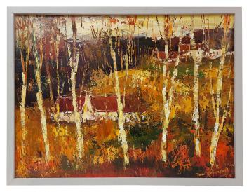 Expressionistisch schilderij van J. Keppens kopen