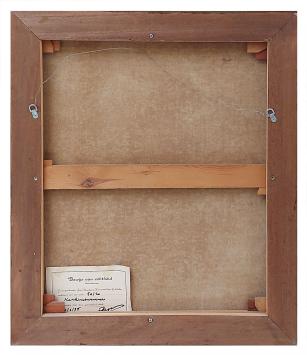 Expressionistisch schilderij met een impressionistische toets