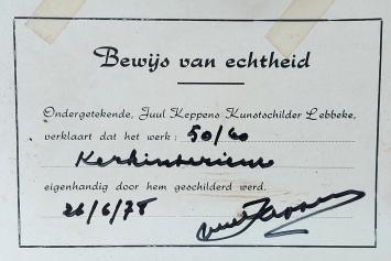 Olieverfschilderij van J. Keppens kopen