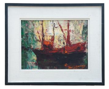 Expressionistisch schilderij van Juul Keppens kopen