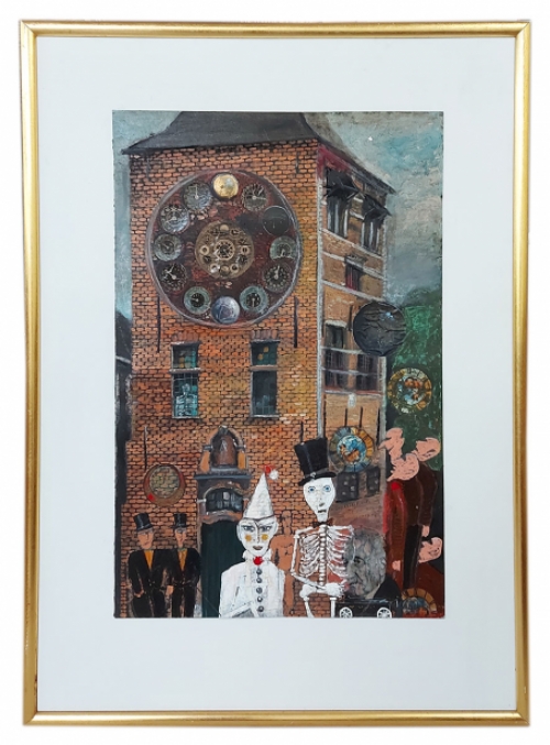 De Zimmertoren van de Belgische schilder Jan Van Den Driessche