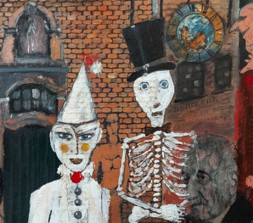 Jan Van Den Driessche met de Zimmertoren te Lier