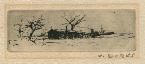 Jaak of Jacques Gorus met een winterets