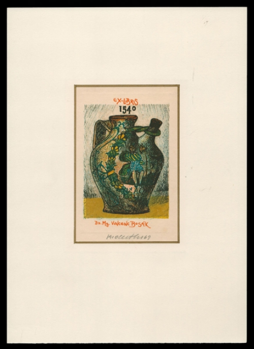 Ex libris van Karel Oberthor kopen