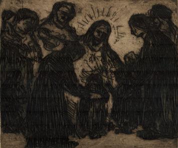 Genummerde ets van Karel Rosseeuw kopen