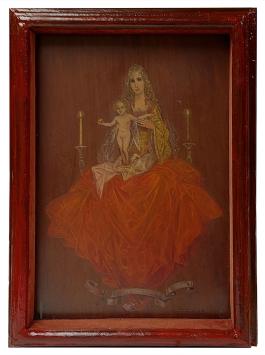 Schilderij van de Belgische kunstschilder Karel Van Belle