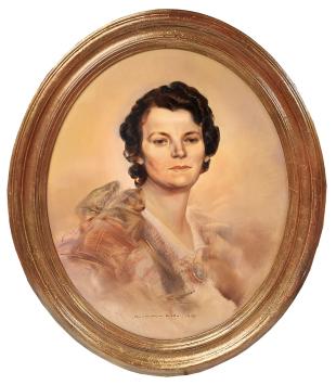 Schilderij uit 1939 van de Belgische kunstschilder Karel Van Belle