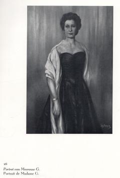 Houtskooltekening, Mevrouw G.