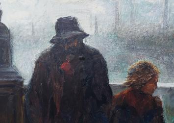 Zicht op de Londen Bridge