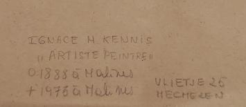 Houtskooltekening, meisje met neergeslagen ogen