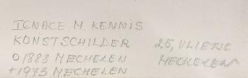 Tekening, lieflijk kinderkopje 1973