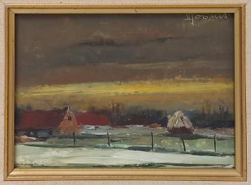 Schilderij van Vic Dooms kopen, een landschapsgezicht