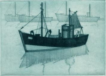 De Belgische etser Léon Smets