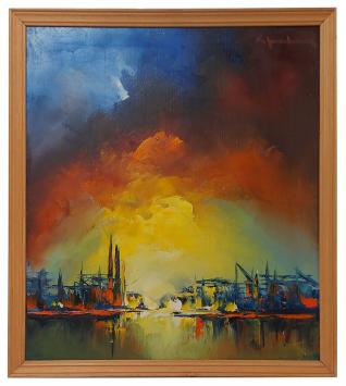 Schilderij Belgische schilder Leo Jordaens kopen