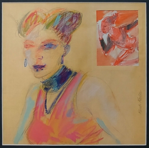 Kunstwerk op papier van Knut Kersse kopen