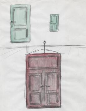 Tekening van de kunstenaar Koen Theys kopen