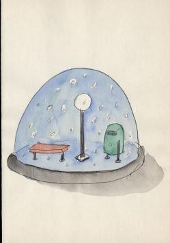 Tekening van Koen Theys kopen