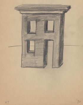 Tekening van de kunstenaar Koen Theys kopen