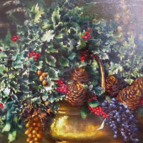 Painting of dutch artist Kos Koolhaarder