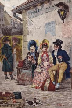 Ets naar de tekening van L.KRATKE gegraveerd door E.Charreyre