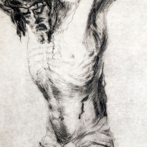 Belgische etser en tekenaar Romain Malfliet