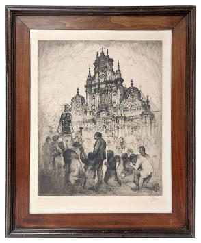 Kurt Peiser, grote genummerde ets