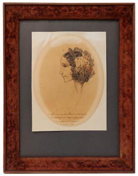 Tekening uit 1939 van de Belgische kunstschilder Karel Van Belle
