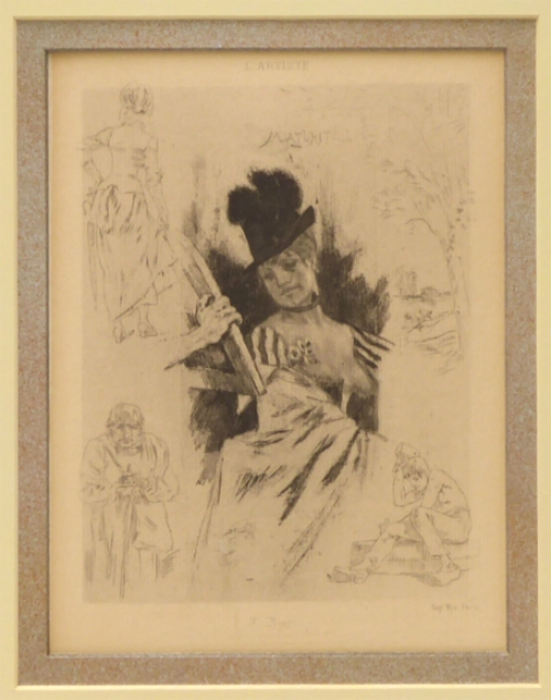 Maturité Exsteens 517 van  Félicien Rops