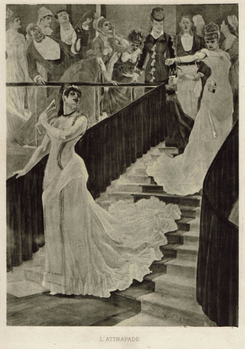 Félicien Rops met een heliogravure