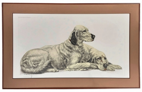 Litho van de Franse kunstenaar Léon Danchin kopen