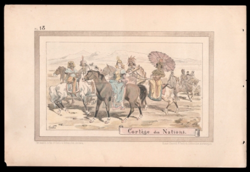 Litho van de Belgische kunstenaar Leo De Pape